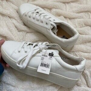 NWT SM Avril white sneakers SIZE 10 BRAND NEW